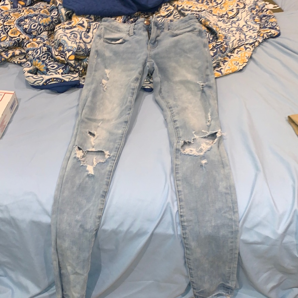 American Eagle Lightly washed